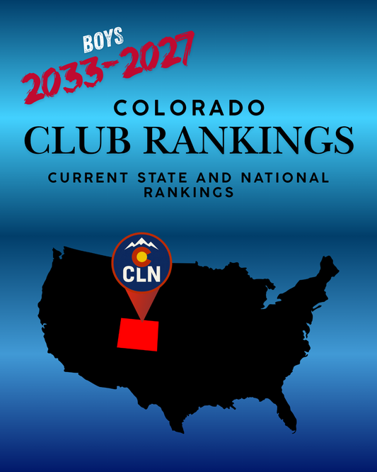 Colorado Boys Club Lacrosse Rankings (2033–2027) | State & National